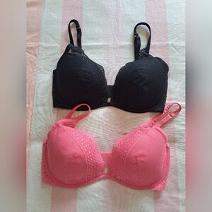 VS Incredible demi bra bundle (34DD)